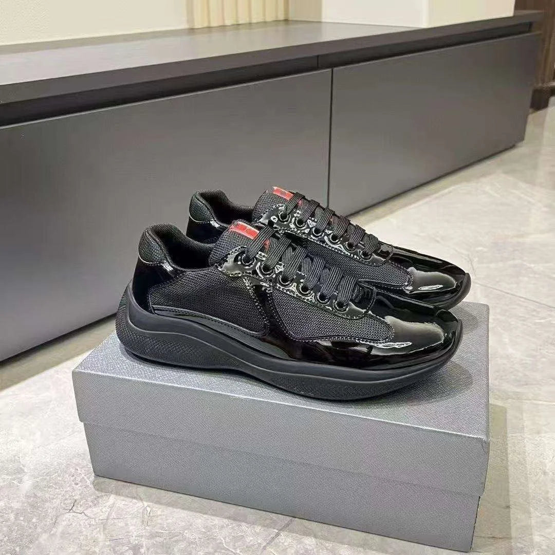 Men's High-End Designer Running Shoes Fashion Patchwork Casual Sports Sneakers