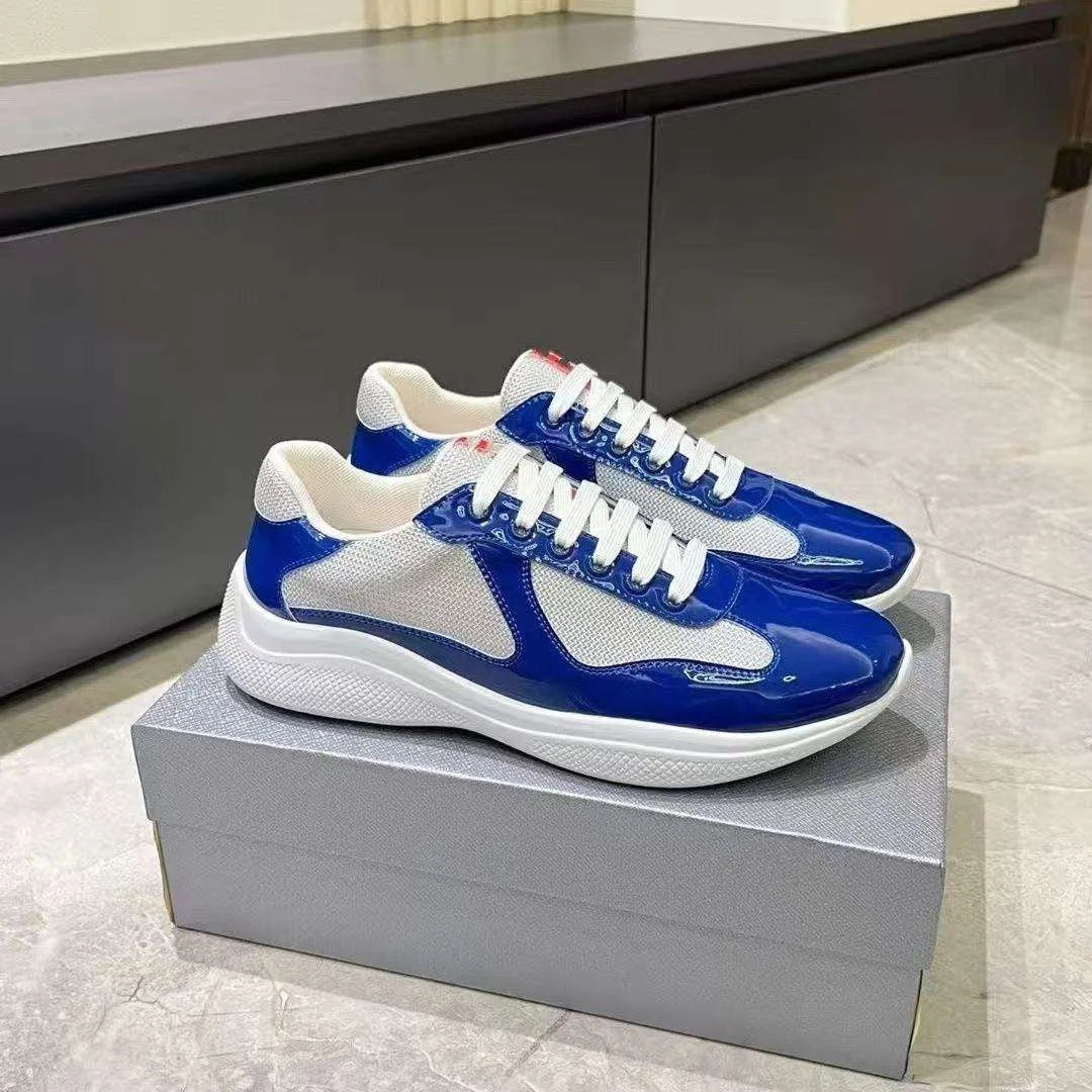 Men's High-End Designer Running Shoes Fashion Patchwork Casual Sports Sneakers