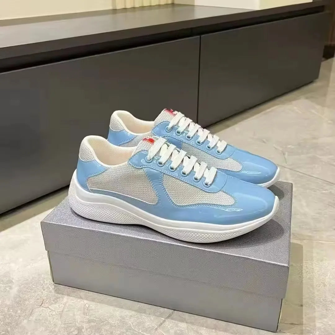Men's High-End Designer Running Shoes Fashion Patchwork Casual Sports Sneakers