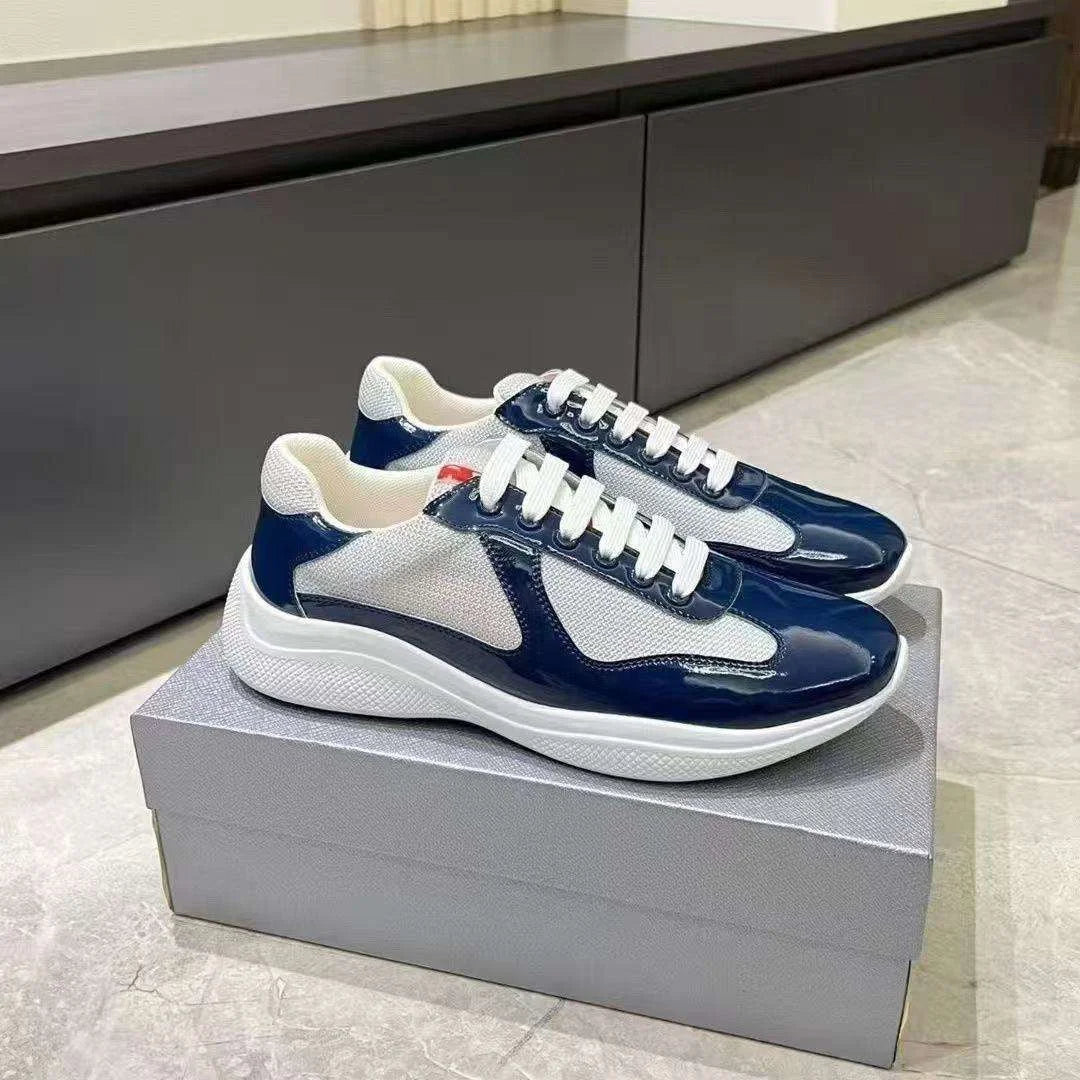 Men's High-End Designer Running Shoes Fashion Patchwork Casual Sports Sneakers