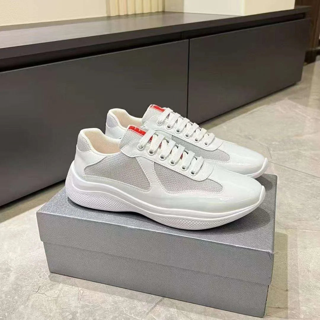 Men's High-End Designer Running Shoes Fashion Patchwork Casual Sports Sneakers