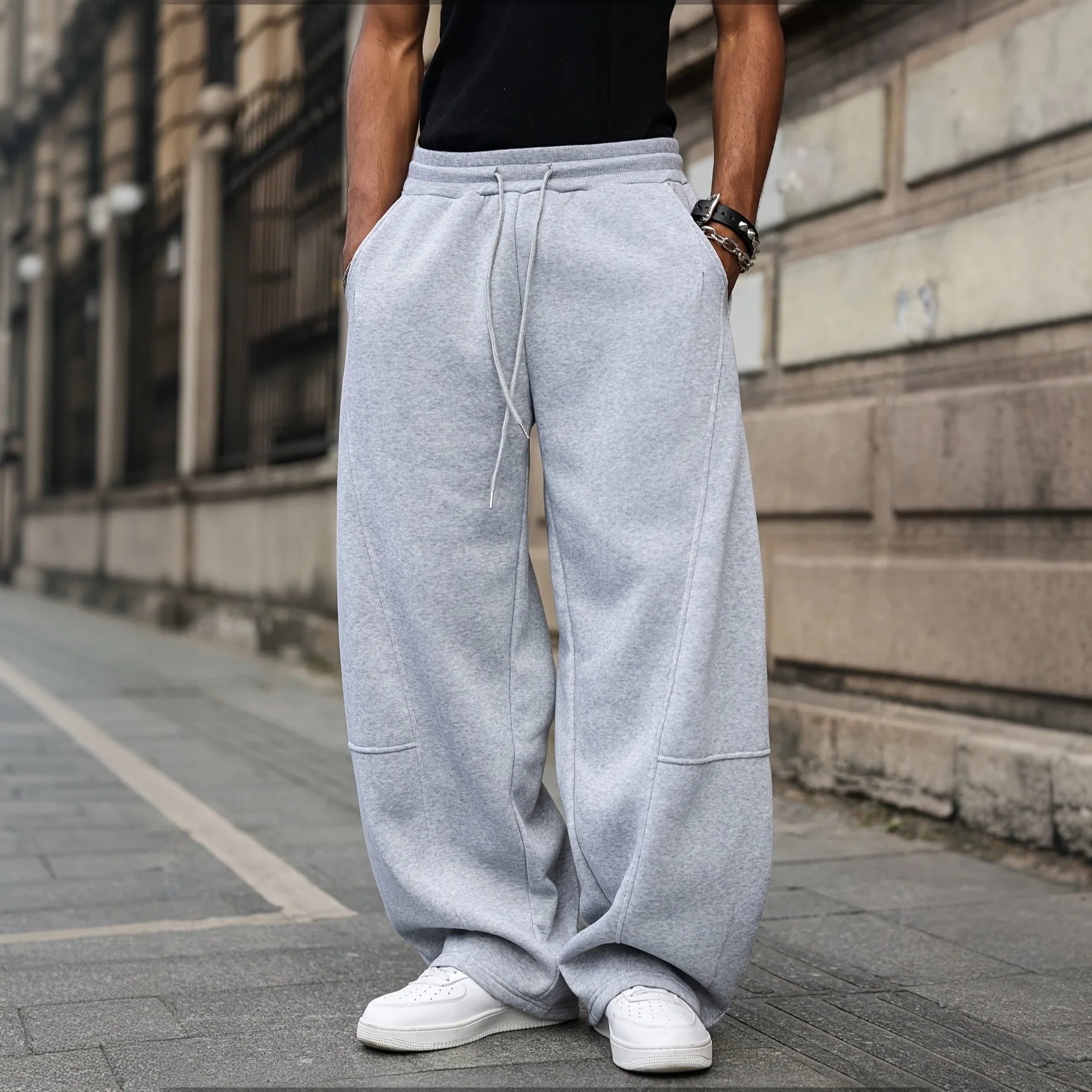 Baggy Jogginghose Oversize – Bequeme Streetwear Sweatpants