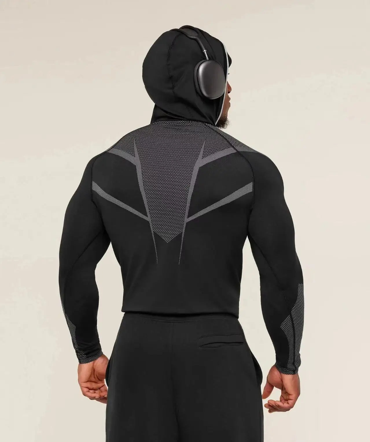 Herren Performance Hoodie – Langarm Sportshirt mit Reißverschluss & Kapuze