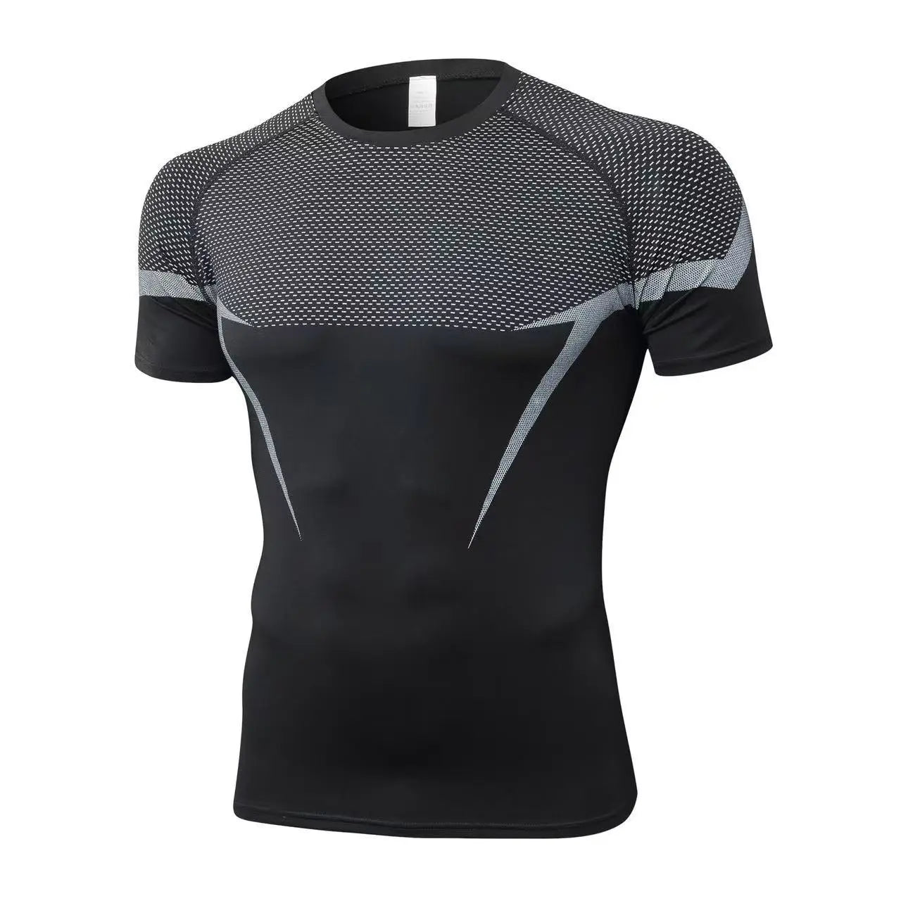 Herren Kompressionsshirt Fitness Pro – Atmungsaktives Sportshirt für Gym, Running & Outdoor Training