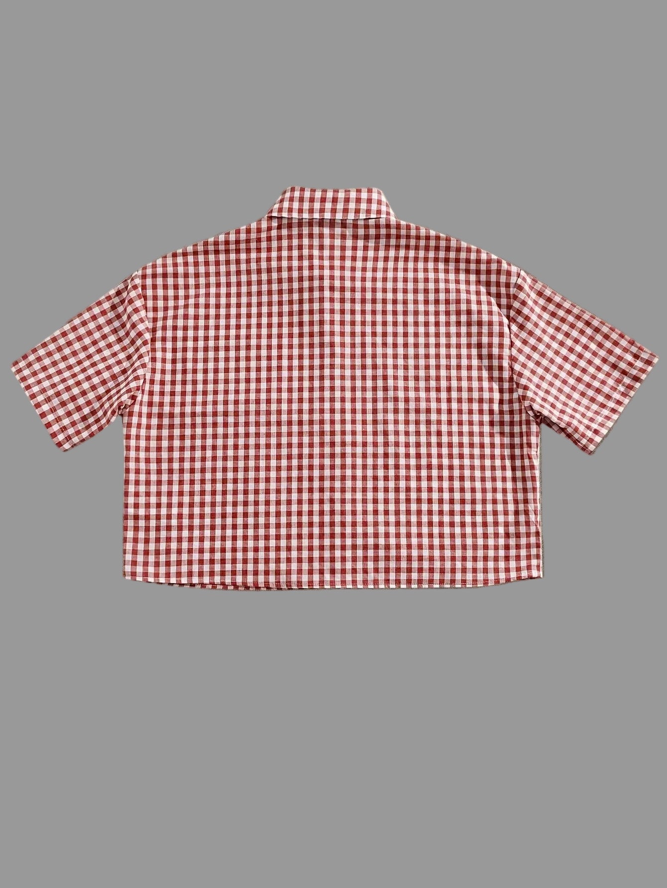 Men's collegiate style plaid casual comfortable short-sleeve shirt for spring, summer, and autumn, suitable for everyday casual