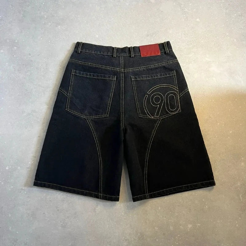 Retro Denim Shorts – Oversize Streetwear Jeansshorts