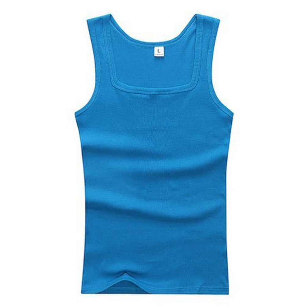 Athletic Herren Tanktop – Slim Fit Baumwoll-Shirt für Gym & Sommer