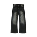 2025 New Autumn Street Men's Loose Micro-flared Pants Korean Style Hip-hop Y2K Whiskered Straight Wide-leg Pants in 5 Colors