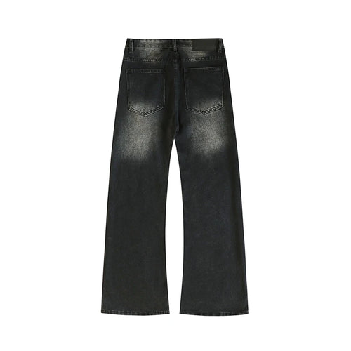 2025 New Autumn Street Men's Loose Micro-flared Pants Korean Style Hip-hop Y2K Whiskered Straight Wide-leg Pants in 5 Colors