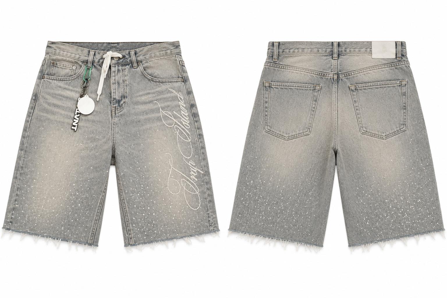Herren Sommer Jeansshorts – Streetwear Style